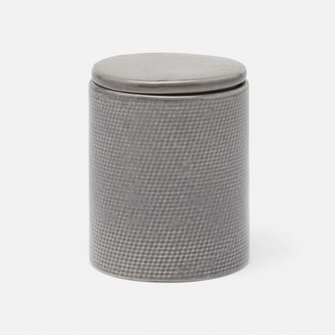 Cordoba Canister Gray Burlap