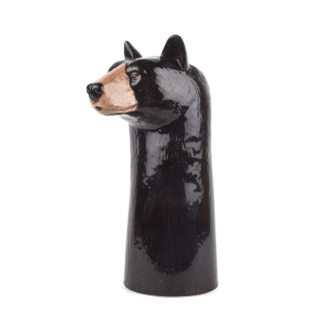 Black Bear Flower Vase Large