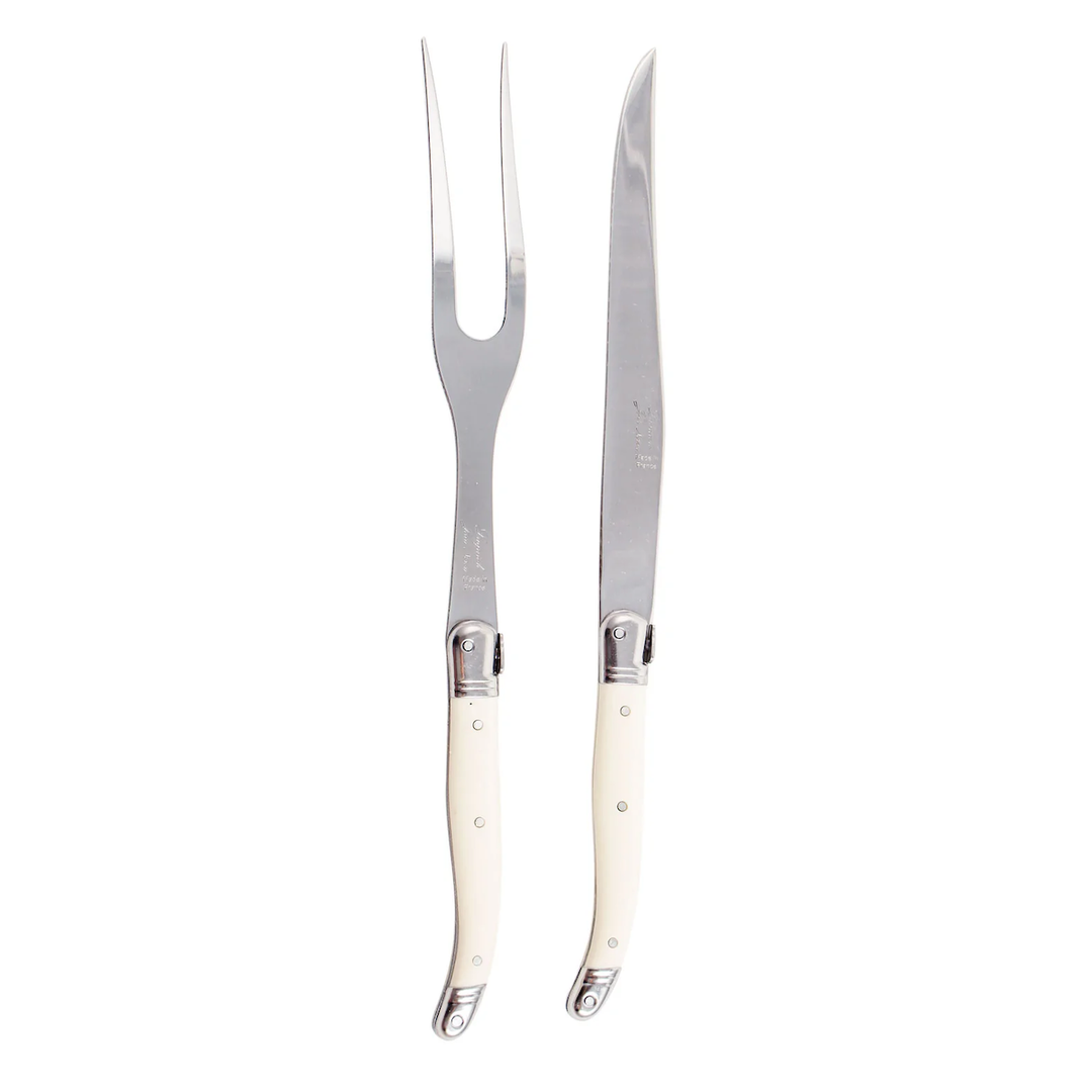 Laguiole Carving Set Ivory