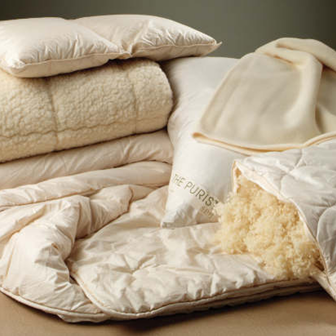 Organic wool pillow online