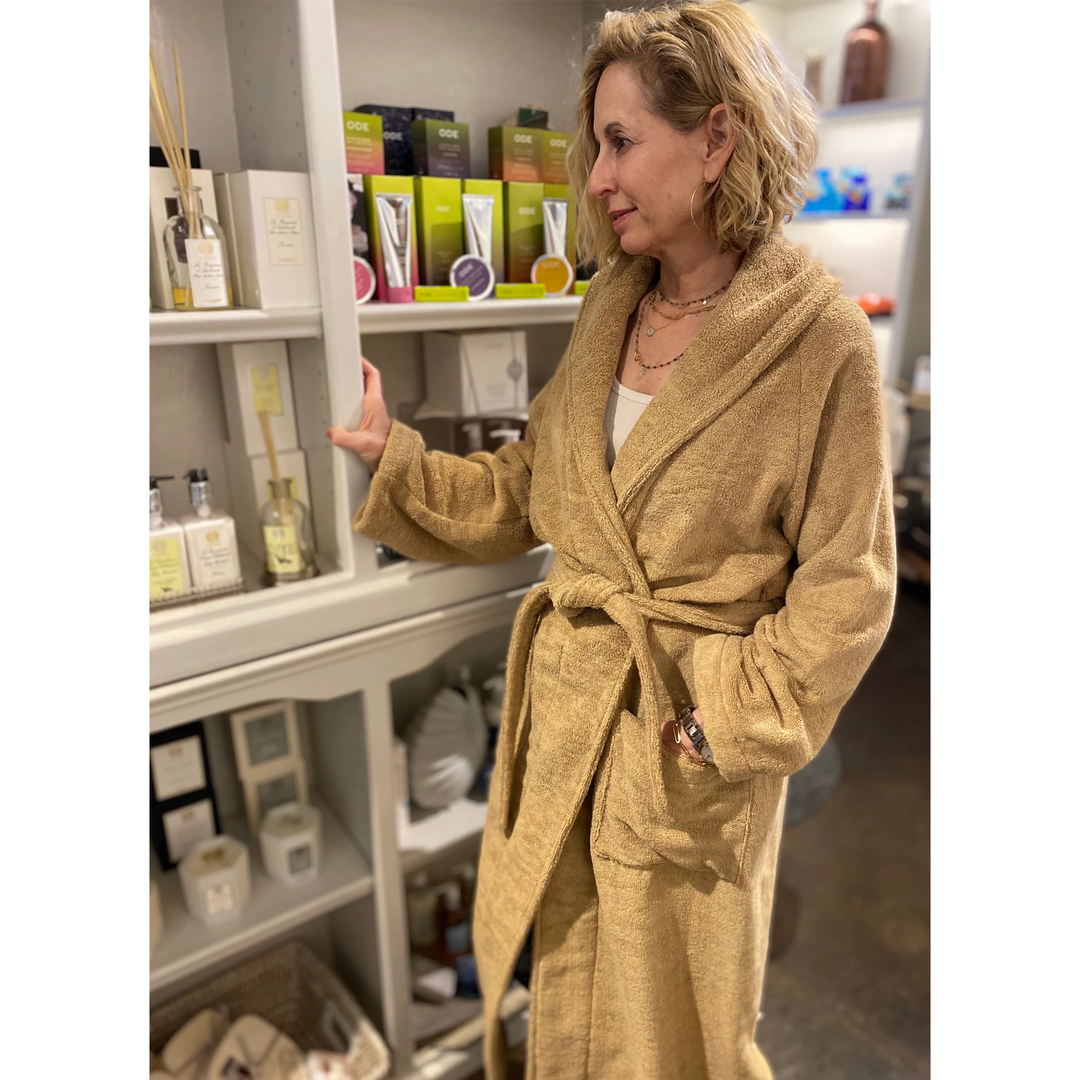 Lupo Terry Shawl Collar Robes By SDH