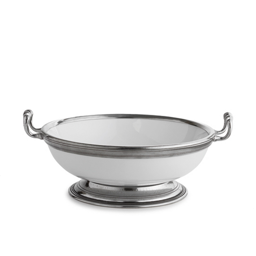 Tuscan Footed Bowl With Handles Medium