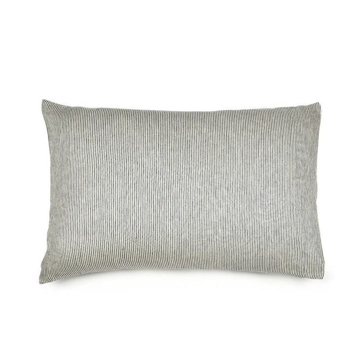 Libeco Workshop Navy Stripe Pillowcases & Shams