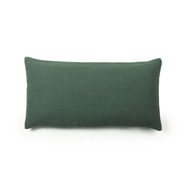 Libeco Jasper Pillow Hunter Green 15.7" X 31.5" With Insert