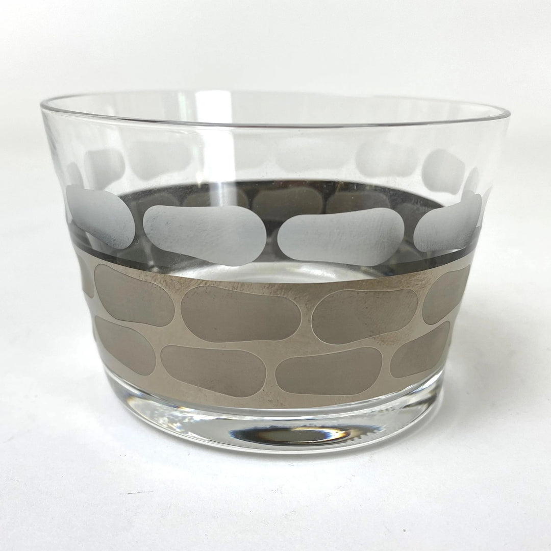 Truro Platinum Glass Bowl Small By Michael Wainwright