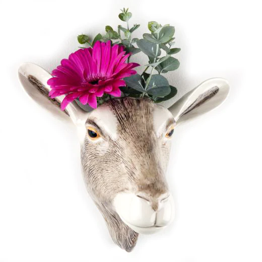 Goat Wall Vase