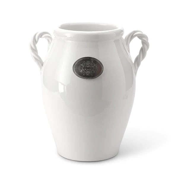 Tuscan Vase With Rope Handles