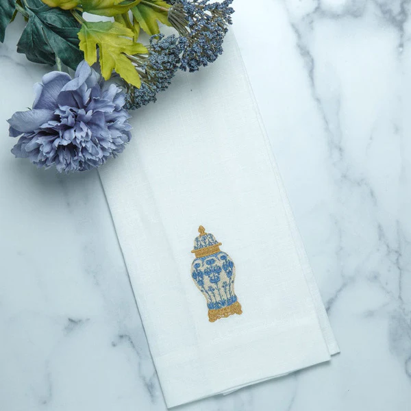 Chinoiserie Dishtowel