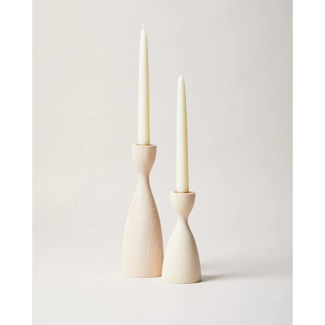 Pantry Candlestick White Small